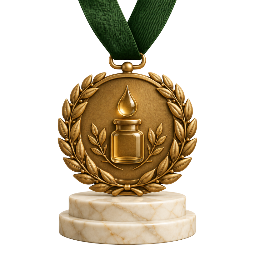 Virtual bronze-gold medallion for Best Topical 2021